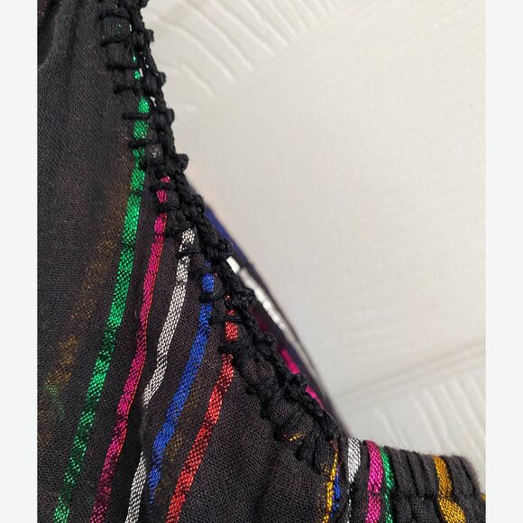 Apiece Apart "Luna" Striped Top in Black, size 6 - Picture 6 of 10